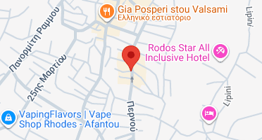 Location of business on map