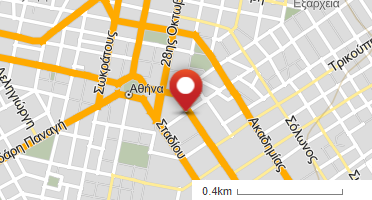 Location of business on map