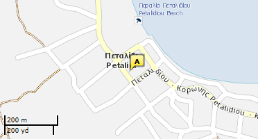 Χάρτης και σημείο της επιχείρησης