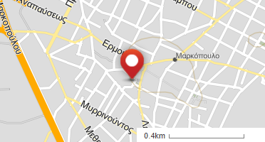 Location of business on map