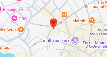 Location of business on map