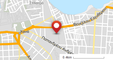 Χάρτης και σημείο της επιχείρησης