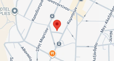 Location of business on map