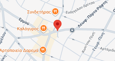Location of business on map