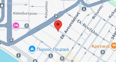 Location of business on map