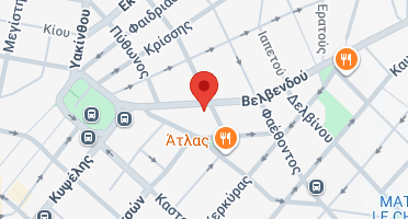 Location of business on map