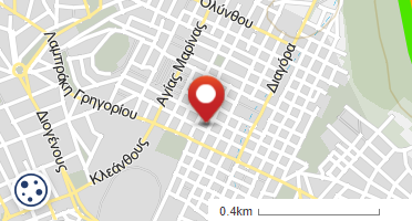 Location of business on map