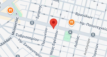 Location of business on map
