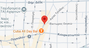 Location of business on map