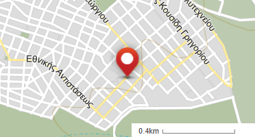Location of business on map
