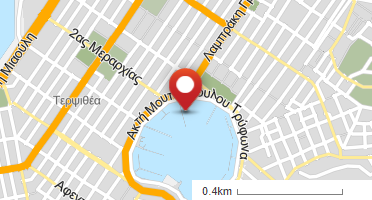 Location of business on map