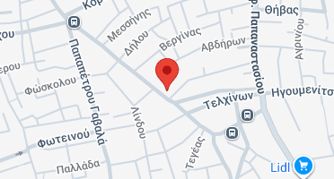 Location of business on map