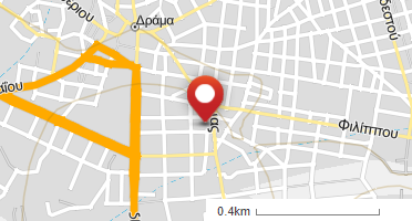 Location of business on map