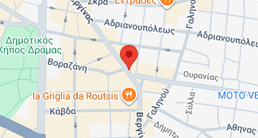 Location of business on map