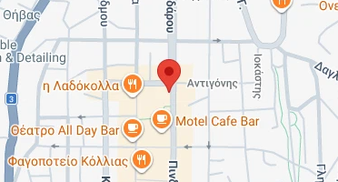 Location of business on map