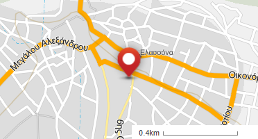Location of business on map