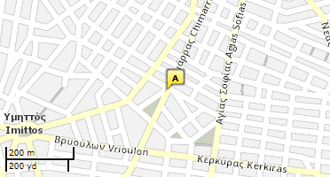 Χάρτης και σημείο της επιχείρησης