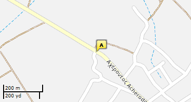 Location of business on map