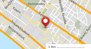 Location of business on map