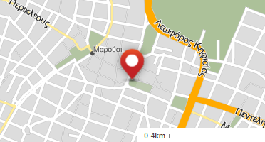Location of business on map