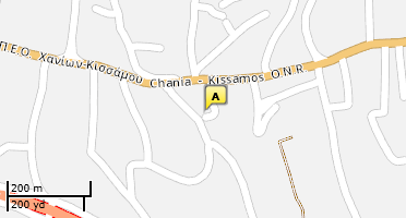 Χάρτης και σημείο της επιχείρησης