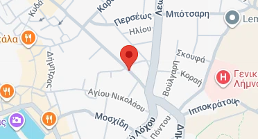 Location of business on map
