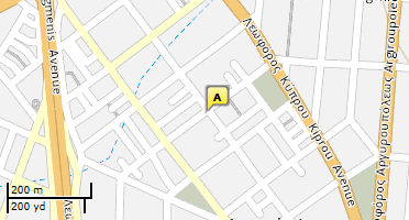 Location of business on map