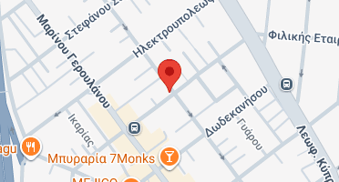 Location of business on map