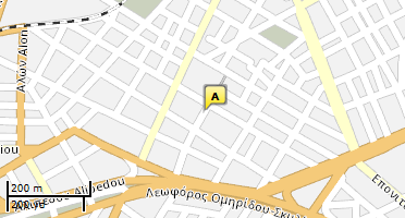 Location of business on map