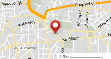Location of business on map