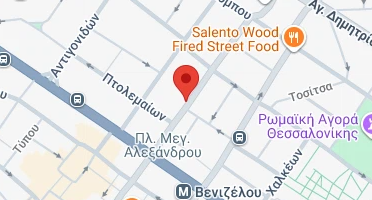 Location of business on map