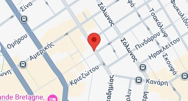 Location of business on map