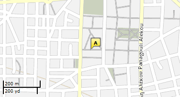 Location of business on map