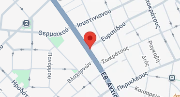 Location of business on map