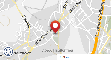 Location of business on map