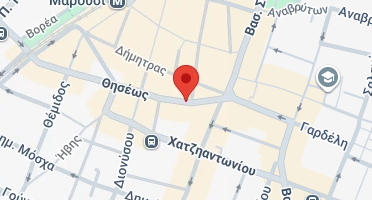 Location of business on map