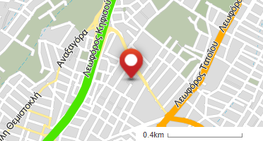 Location of business on map