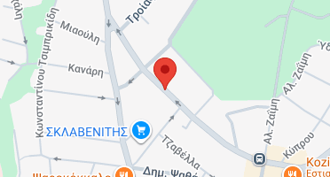 Location of business on map