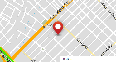 Location of business on map