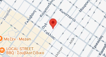Location of business on map
