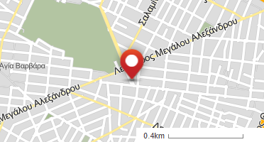 Location of business on map