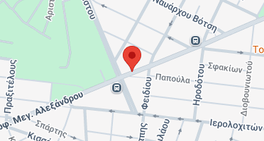 Location of business on map