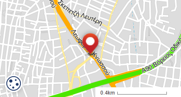 Location of business on map