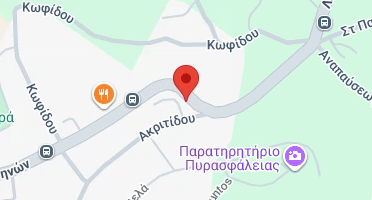 Χάρτης και σημείο της επιχείρησης
