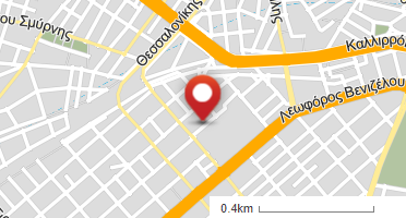Location of business on map