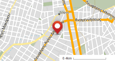Location of business on map