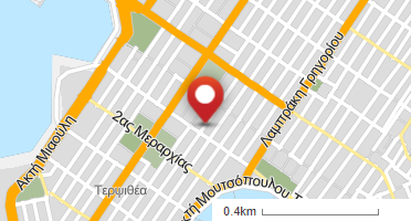 Location of business on map