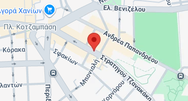 Χάρτης και σημείο της επιχείρησης