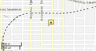 Location of business on map