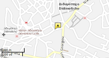 Χάρτης και σημείο της επιχείρησης